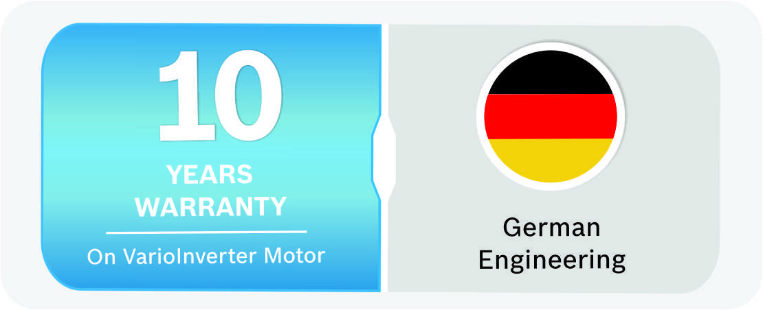 10 Years Warranty German Eng