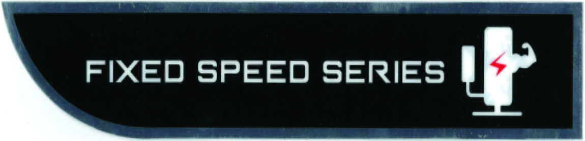 Fixed Speed Series Label